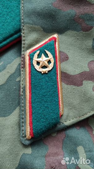 Дембельская камуфляжная куртка пограничника.1990 г