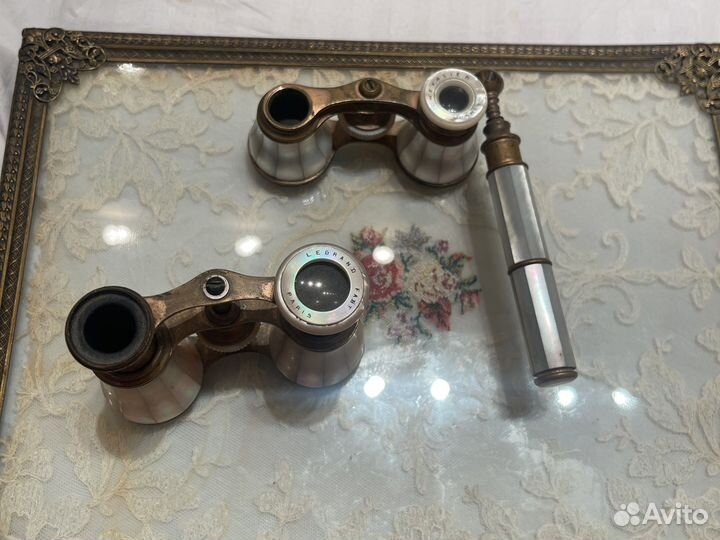 Бинокли антикварные