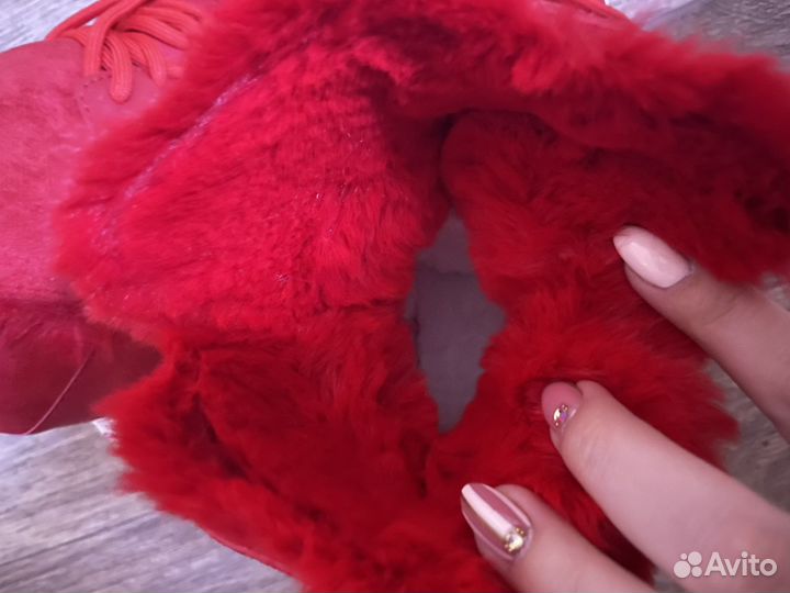 Ботинки утеплённые