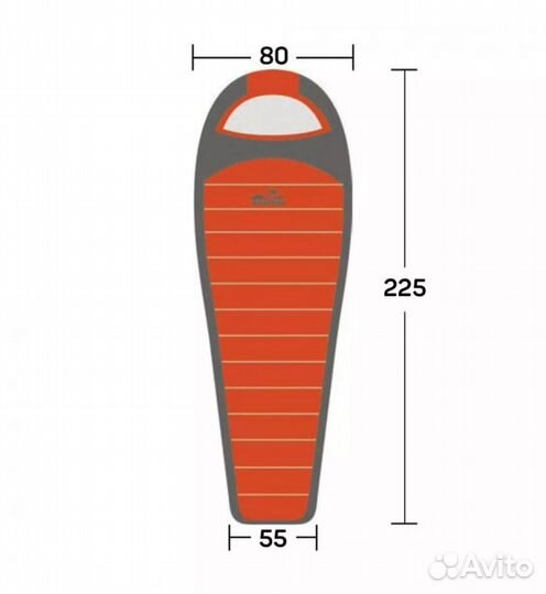 Спальный мешок tramp Oimyakon T-Loft