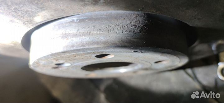 Диск тормозной передний 318x30 Mercedes W118 GLB24