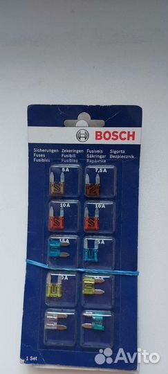 Набор предохранителей mini. Bosch
