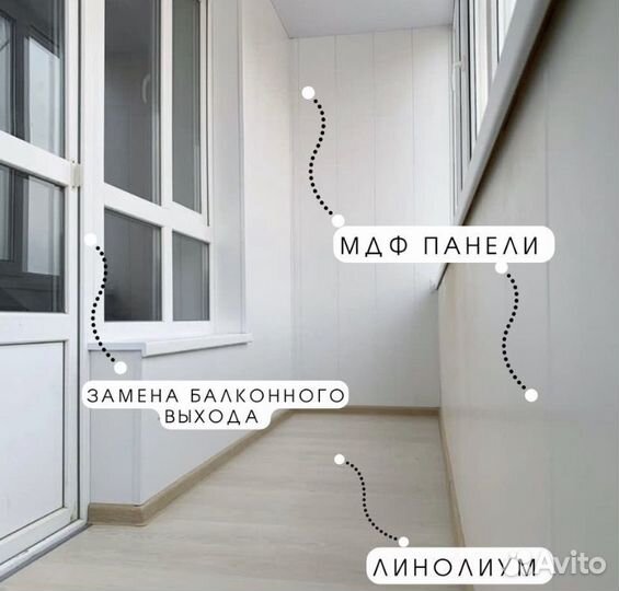 Лоджия и балкон под ключ