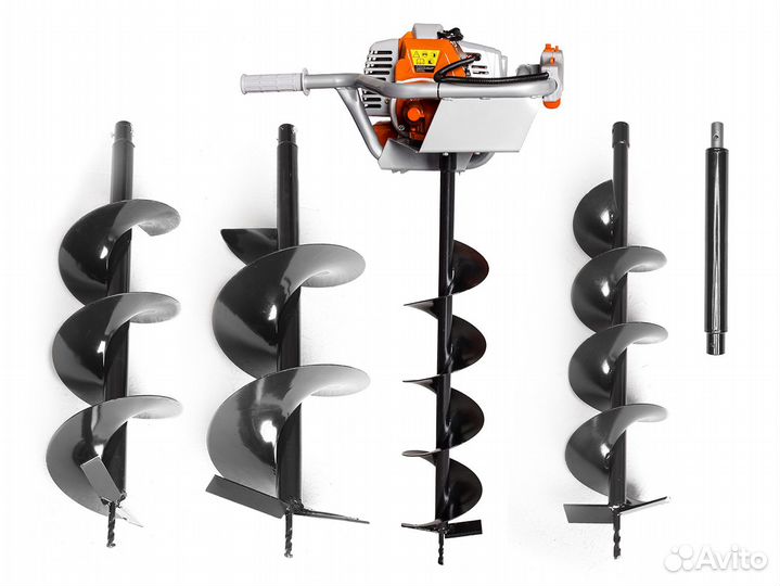 Шнек для мотобура 100/150/200/250/300