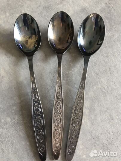 Мельхиоровые ложки СССР