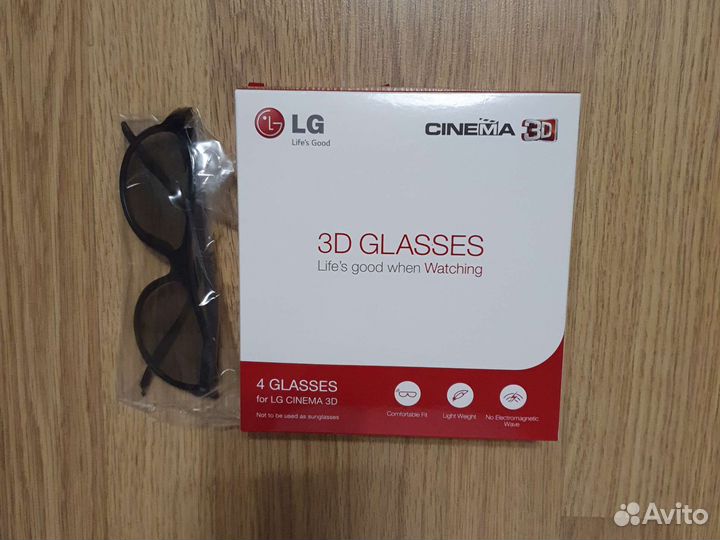3D очки lg