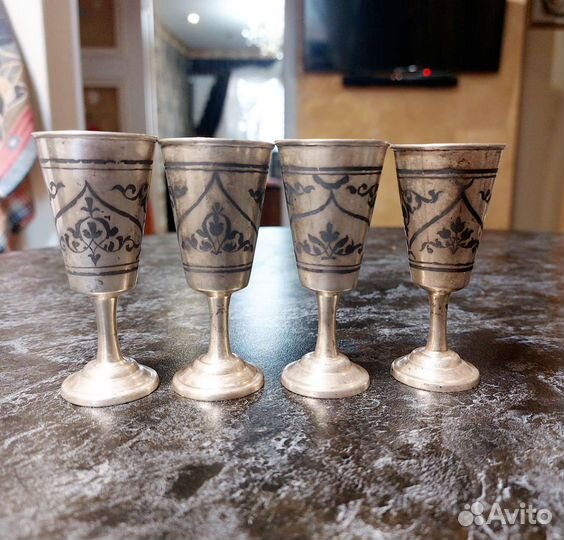 Рюмка СССР серебро