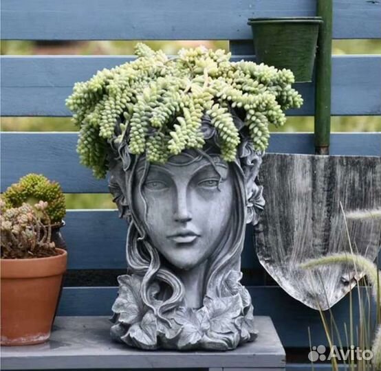 Гипсовые вазы Лофт декор