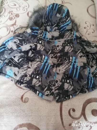 Зимний костюм для мальчика 98