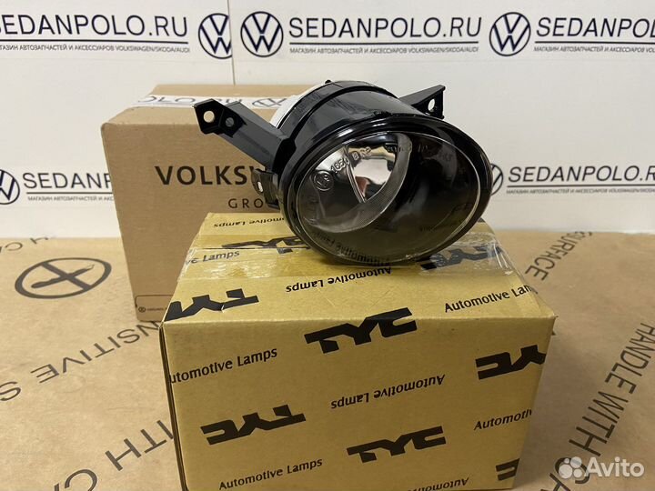 За 1шт Фара птф Тайвань TYC VW Polo Sedan 10-15