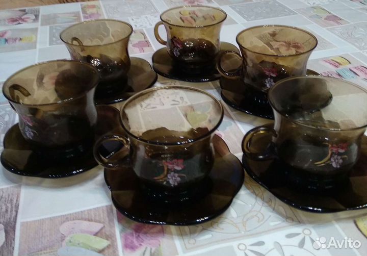 Чайный сервиз стекло
