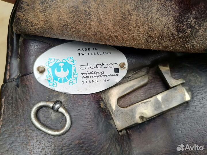 Седло для лошади Stubben универсальное бу
