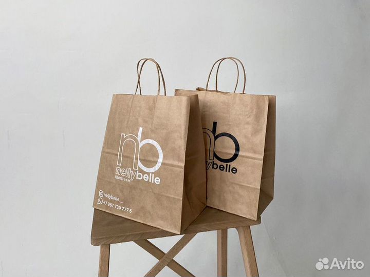 Печать на бумажных пакетах, коробках, гофрокартоне