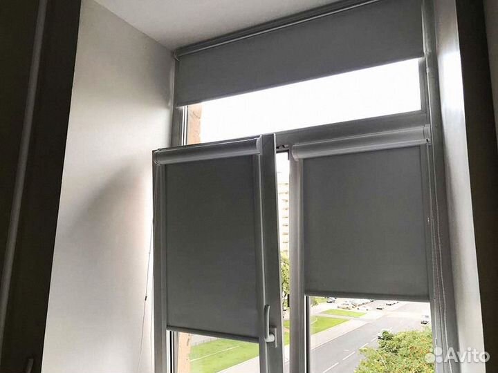 Шторы рулонные, жалюзи