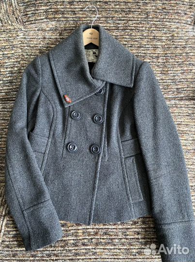 Zara укороченное пальто