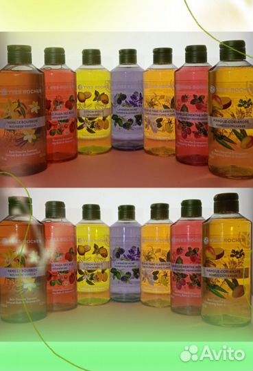 Гель для душа, Василëк Yves Rocher