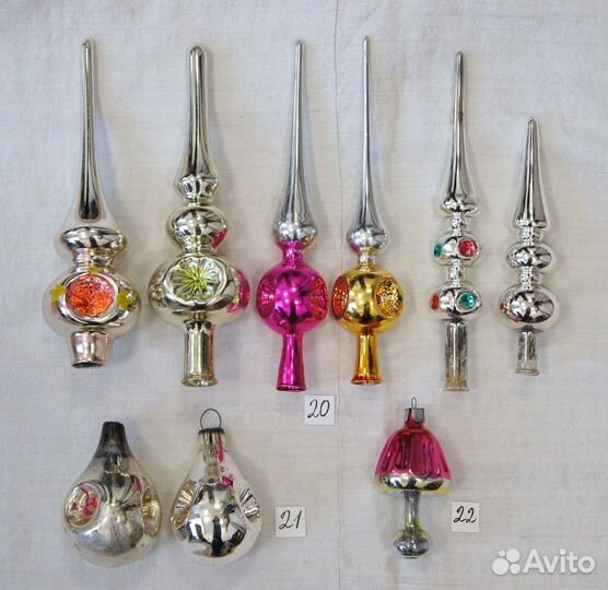 Елочные игрушки СССР