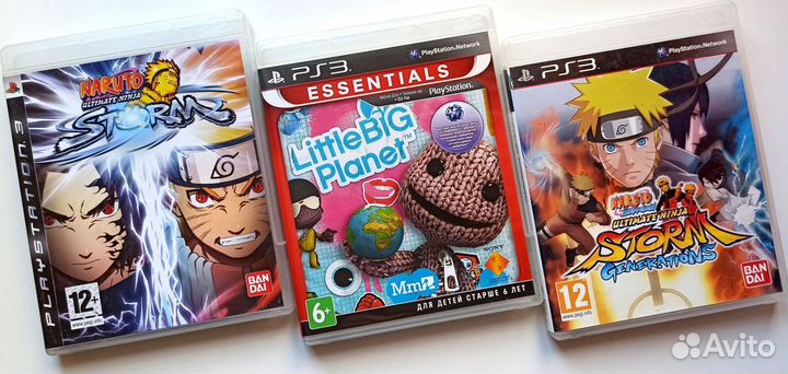 Naruto/ Little Big Planet PS3