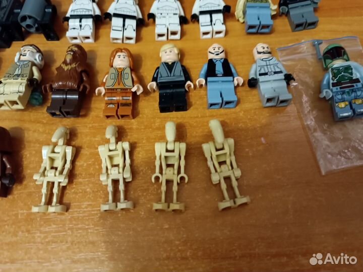 Lego минифигурки оригинал звёздные войны
