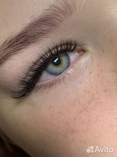 Наращивание ресниц на дому