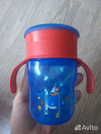 Поильник непроливайка avent