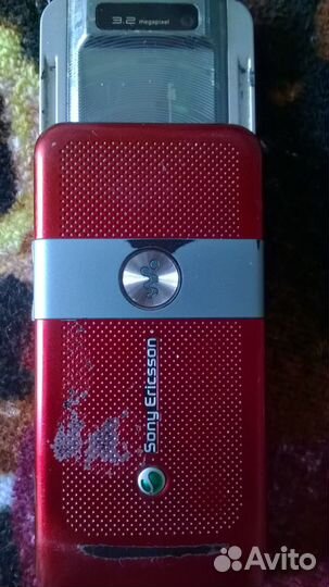Sony Ericsson W760 Red Black Silver б.у