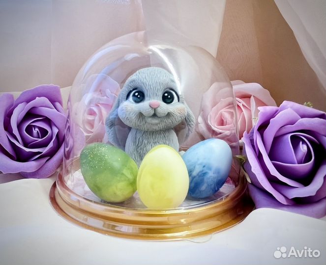 Пасхальный кролик (мыло ручной работы)