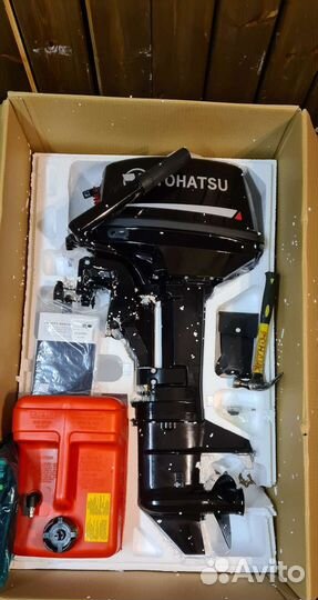 Новый Tohatsu M 9.8 BS двухтактный