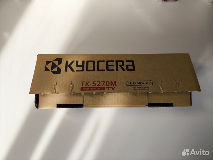 Картридж kyocera tk-5270 использованные цветные