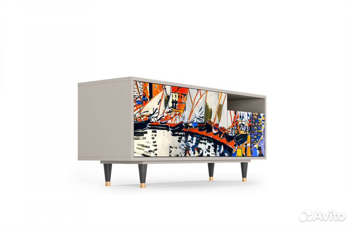 Тв-тумба T7 - Сатин - Le Sechage des voiles