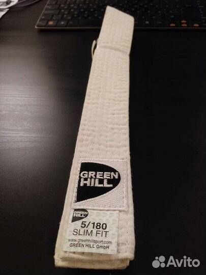 Пояс кимоно для занятий каратэ