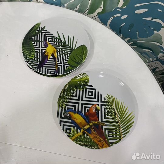 Набор столовой фарфоровой посуды «Тропики»