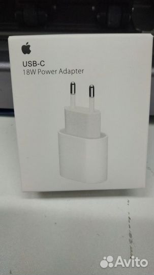 Новое зарядное устройство Apple type-c 18w iPhone