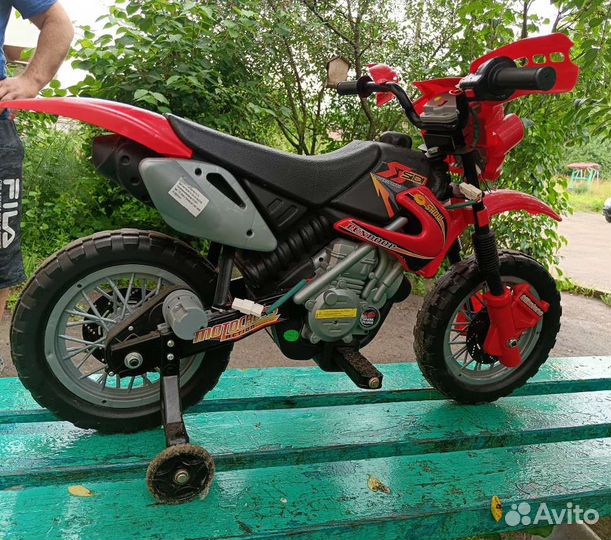 Детский мотоцикл на аккумуляторе бу