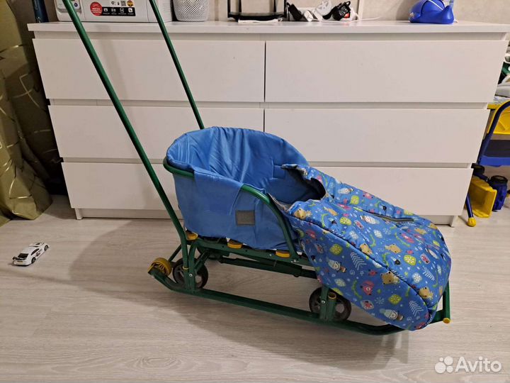 Санки коляска ника