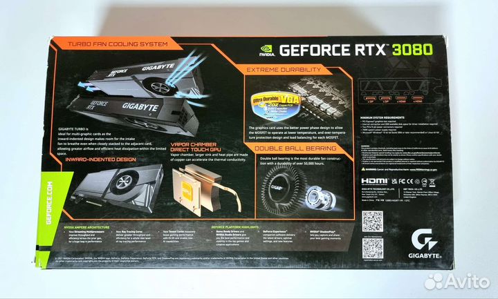 Gigabyte GeForce RTX 3080 Turbo (LHR) rev2.0
