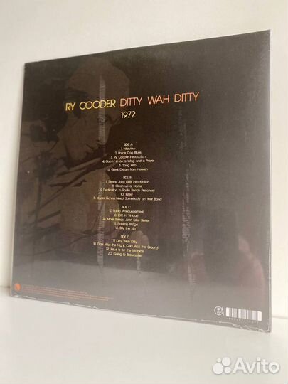 Ry Cooder - Ditty Wah Ditty 2LP