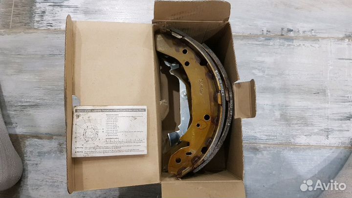 Колодки барабанные sonata. Новые