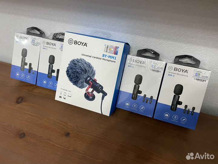 Петличный микрофон Boya