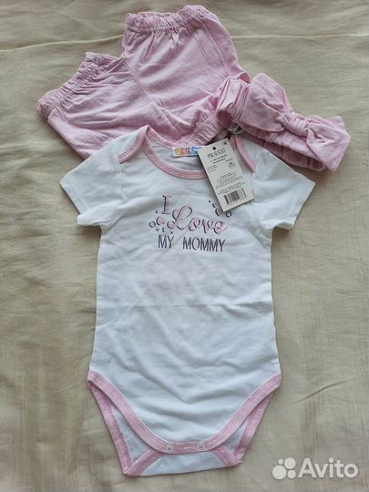 Боди костюмчик для девочки 80