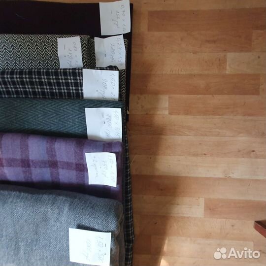 Отрезы времен СССР. Шерсть,полушерсть,драп,плащевк
