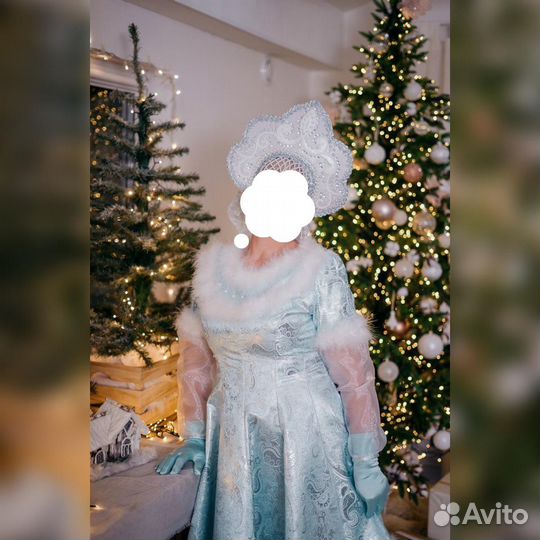 Костюм снегурочки для взрослых