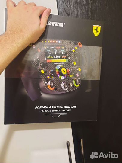 Thrustmaster sf1000 ferrari f1 wheel руль новый