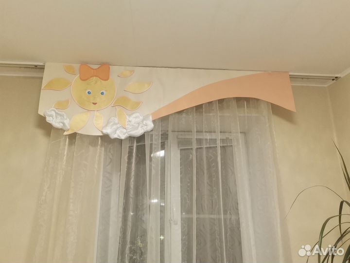 Бандо (плотный ламбрекен) для штор