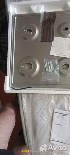 Газовая варочная панель 4 конфорки новая