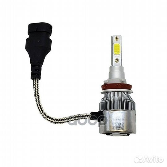 Лампа светодиодная 12V H11 36W PGJ19-2 5000K SH