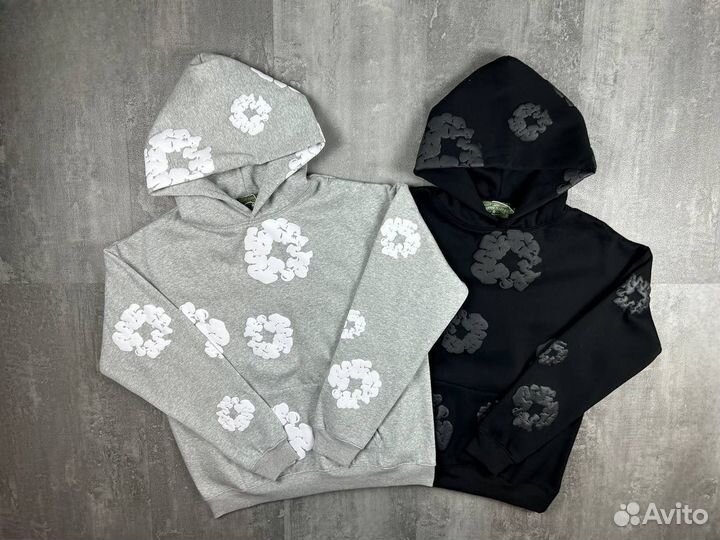 Худи denim tears черное (есть 10 цветов)