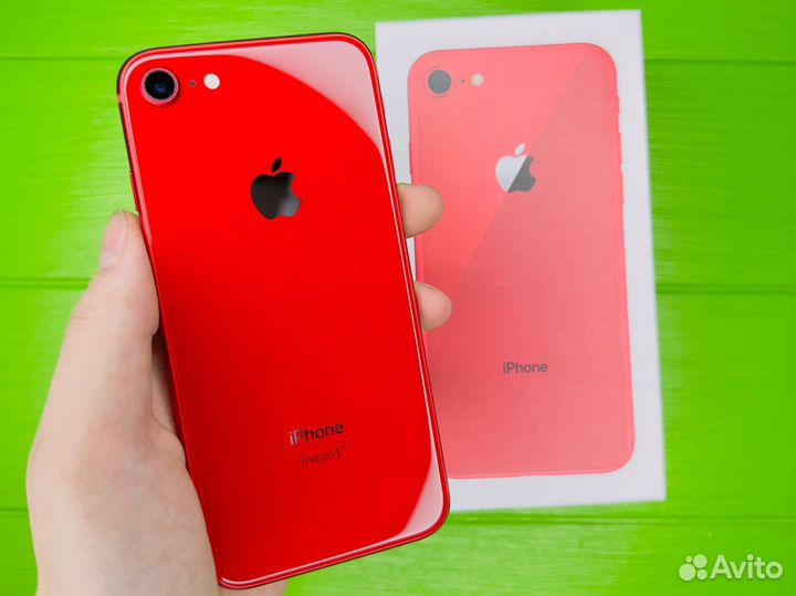 iPhone 8 256gb product red(идеал)