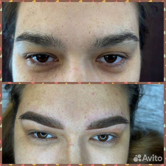 Перманент,окрашивание, ламинирование бровей