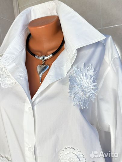 Рубашка стильная И нарядная 46-52